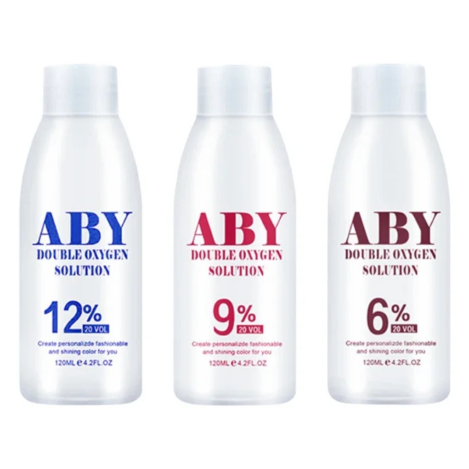Oxidizing Emulsion Cream 120 ml Hair Peroxide Cream Professional Hair Color Developer 6% 9%12%