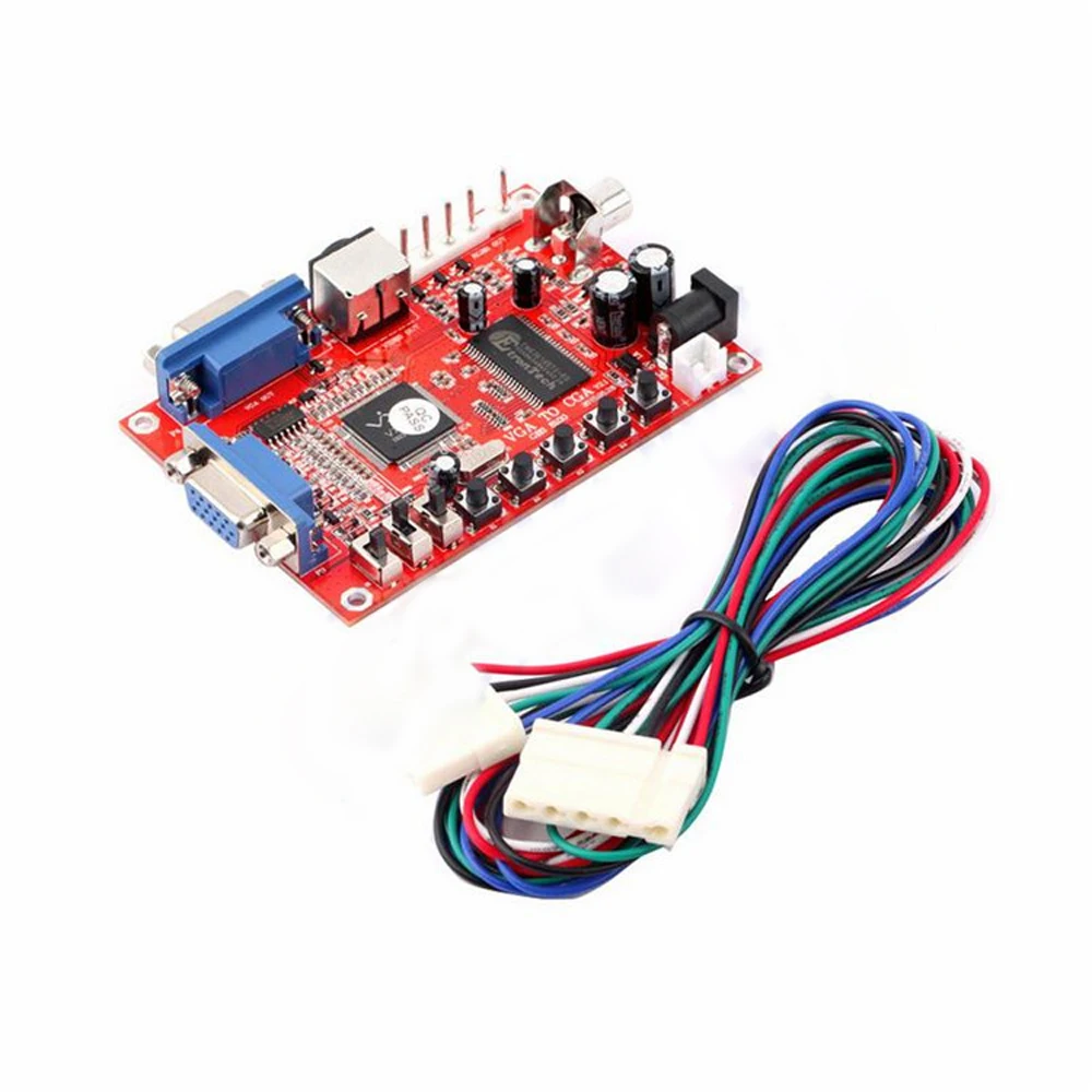 Запасные части для аркадной машины PCD board/плата преобразователя VGA в CGA