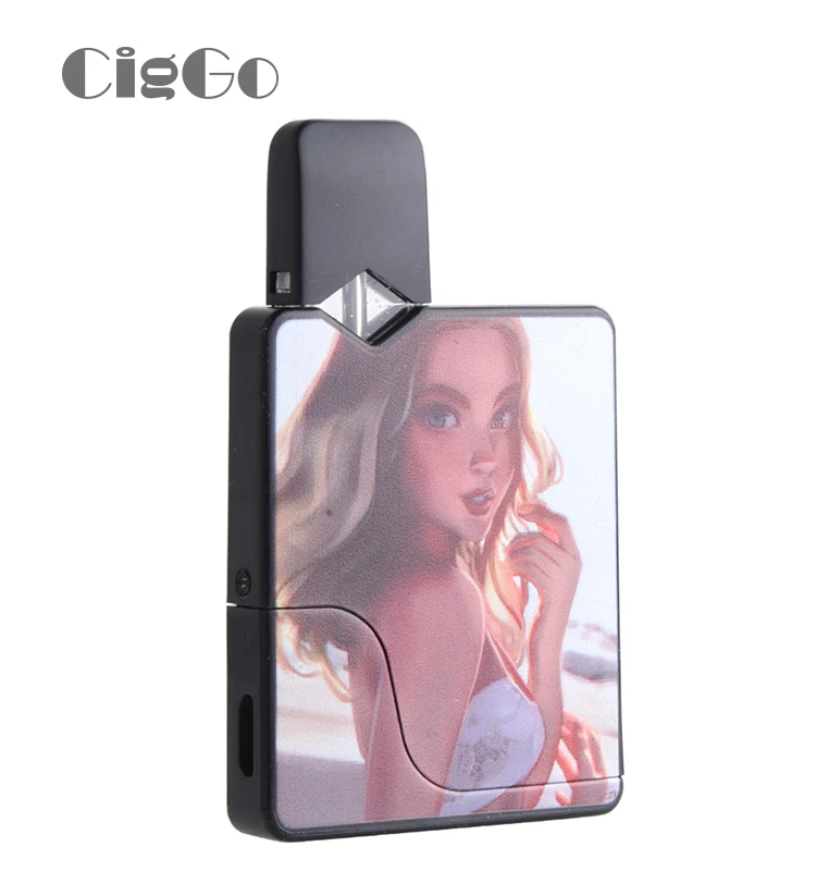 
CBD Vape Pen CigGo J Box Pod Slim Design Great Alternative Pod System to JUU Vape 