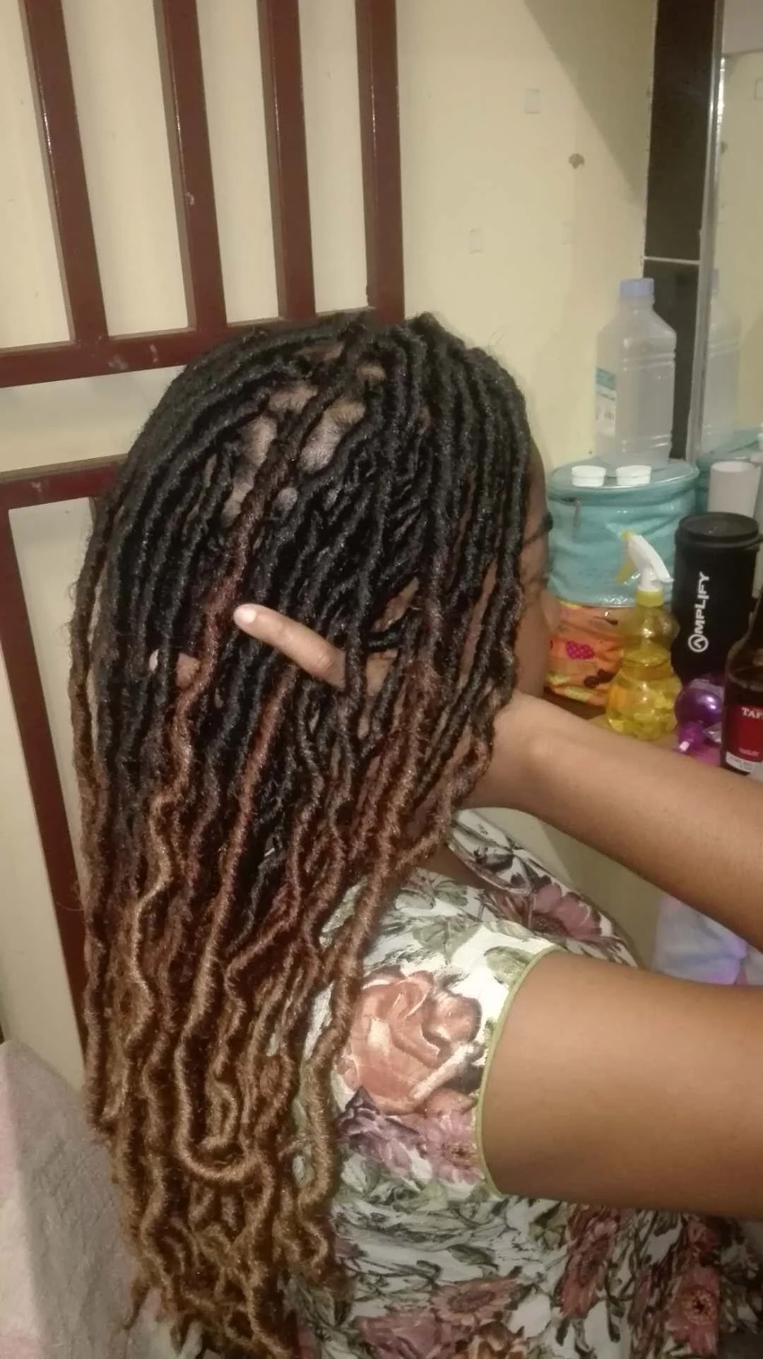 Synthetic Gypsy Locs Extension Jumbo Braids Freetress Wavy Curly Crochet Braid Hair Goddess Faux Locs