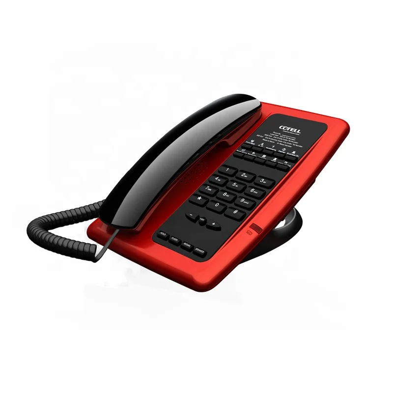 Cotell Fuego Series FG1088A Corded Telephones Room Desk Fixed Business Landline Phone For Office Home Hotel