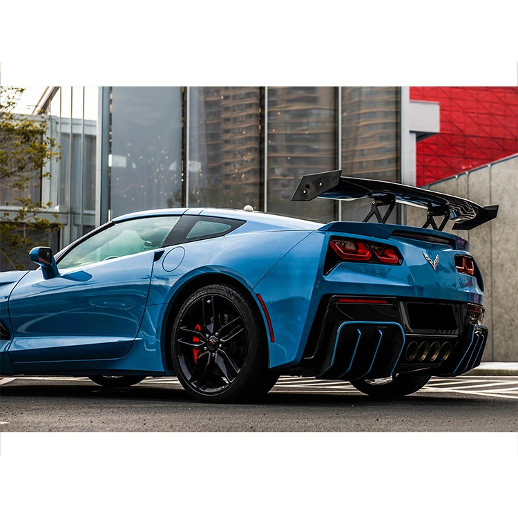 Carbonado R K SPORT Style FRP Trunk Spoiler wing forChevrolet Corvette C7