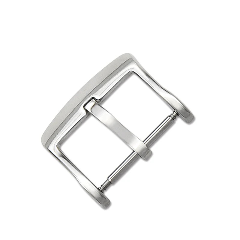 
316L Stainless steel 183S30 white watch tang pin buckle for watch leather strap  (1600283200616)