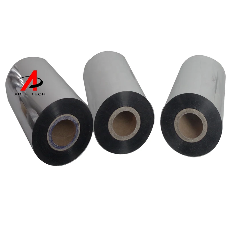 wax resin ink ribbon suppliers Printed ribbon 110mm*300m wax/resin thermal transfer ribbon TTR