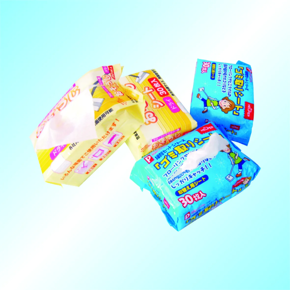 100% polyester disposable non woven cleaning floor wipe dry floor cloth and wet floor cloths