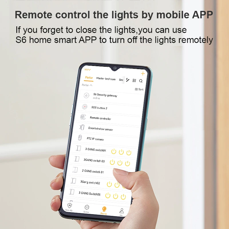 2021 new arrival Golden Security wifi wireless smart home system with security alarm functions