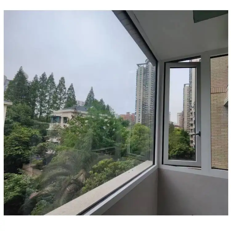 High Performance Aluminum Fixed And Outside Casement Windows Design For Residential