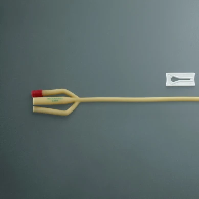 Disposable Latex Urethral Catheters 2 way, 6FR, 8FR, 10FR, 12FR, 14FR, 16FR, 18FR, 20FR, 22FR, 24FR, 26FR