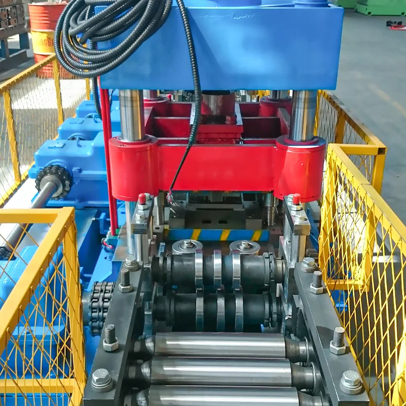 Automatic Galvanized Steel Sheet Vineyard Fence Post Roll Forming Machine
