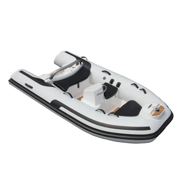 RIB300 Small Tender PVC/Hypalon Rigid Fiberglass Inflatable Boats For 3 People