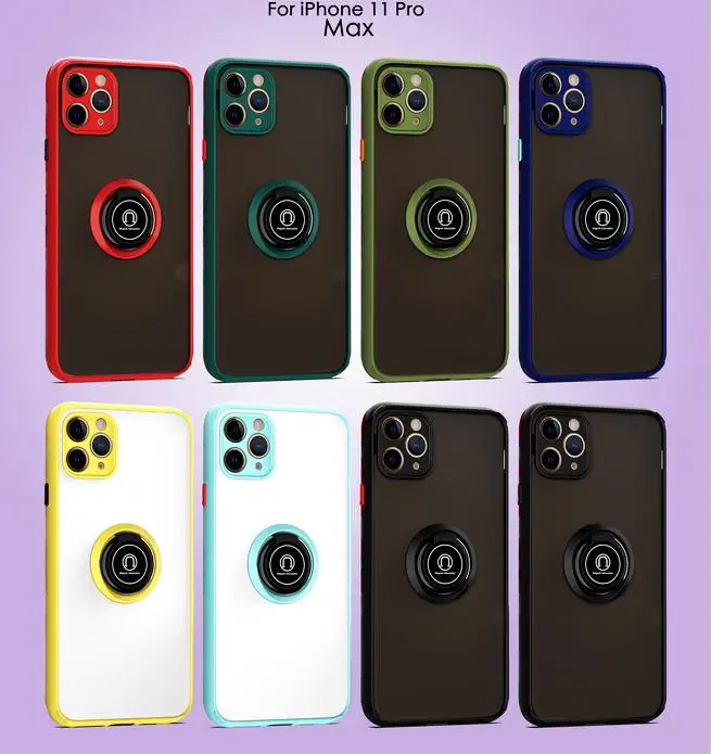 Mobile Accessories Phone Case Magnetic Suction Ring For REALME C2 A1K C20 C21 Luxury Design Phone Cover Case