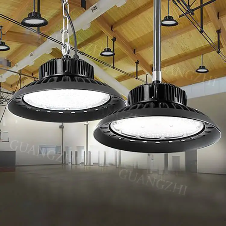 5 Years Warranty 85W-100W-150W-200W 150 Watt Round Cold White Emitting SMD 3030 100-277V UFO Highbay for Gymnasium Workshop Shop