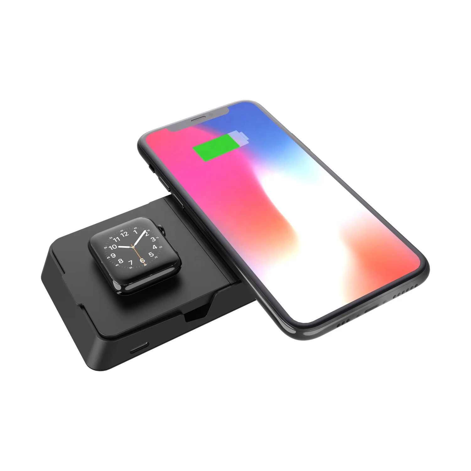 
2020 10w Wireless Charger For Iphone 12 XS XR XS Max 3 In 1 Wireless Charger Dock Station For Charging Stand 