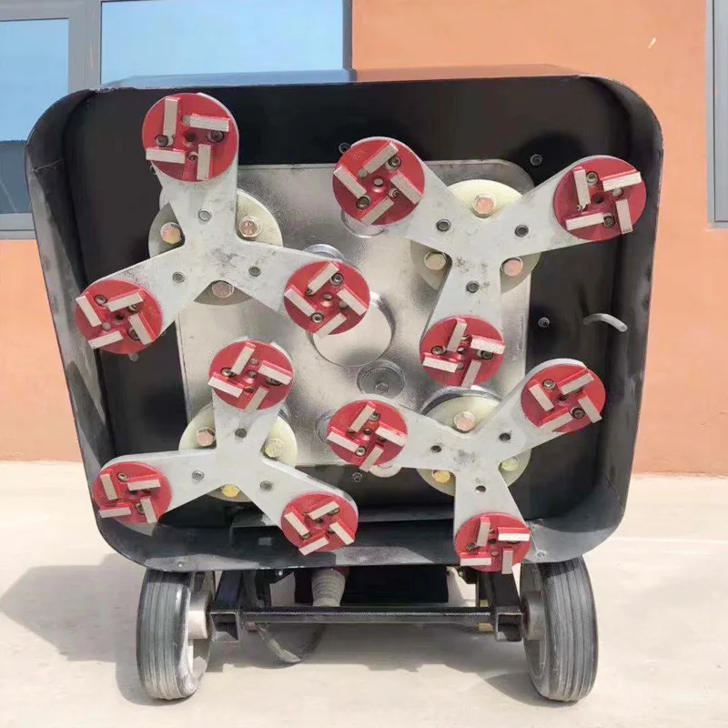 600-700mm Automatic Concrete Grinding Machine Electric Concrete Grinder Machine With Dust Vacuum Concrete Polishing Machine