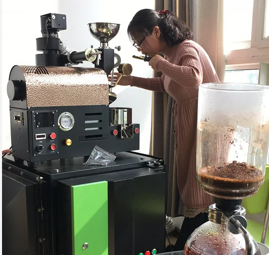 Wintop Santoker R300 500g Sample Home 300G Coffee Roasting Machine Artisan Drum Coffee Roaster