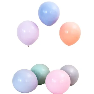 100 шт./упаковка, одноразовые шарики для макарона, 10 дюймов