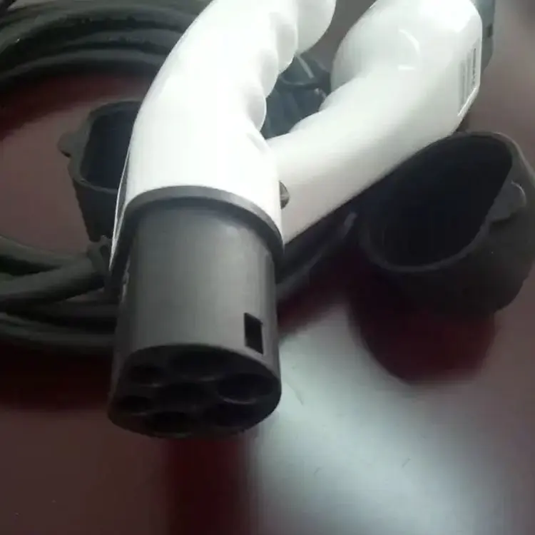 EV IEC 62196 -2 type 2 waterproof male  female cable plug connector