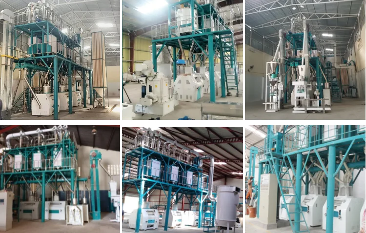 50t maize mill machine