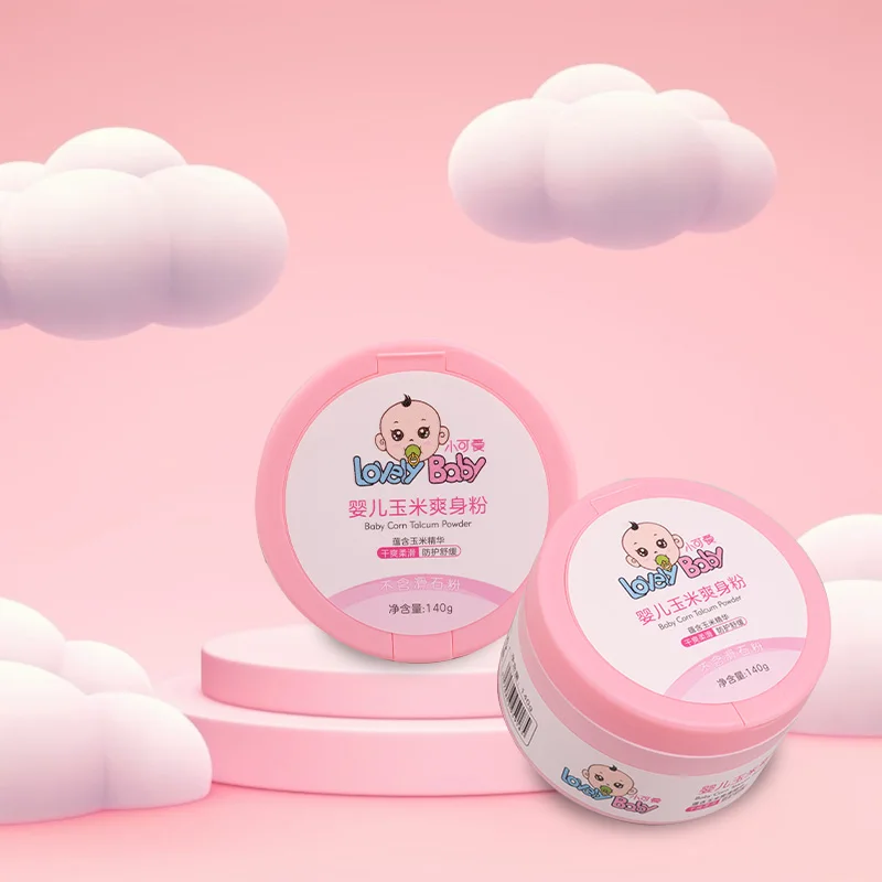
 Натуральный кукурузный крахмал, парфюмерный тальковый детский теплоохлаждающий порошок, тонер для кожи, колючий тепловой детский порошок  