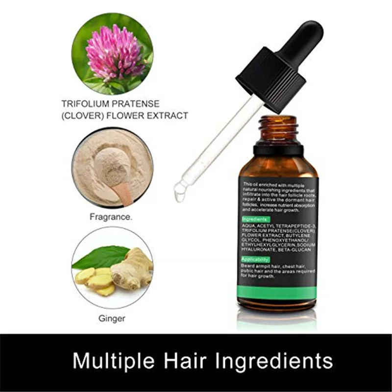  Alimer Natural борода масло для мужчин Promots волосы Подмышечный рост волос дольше и толще 30