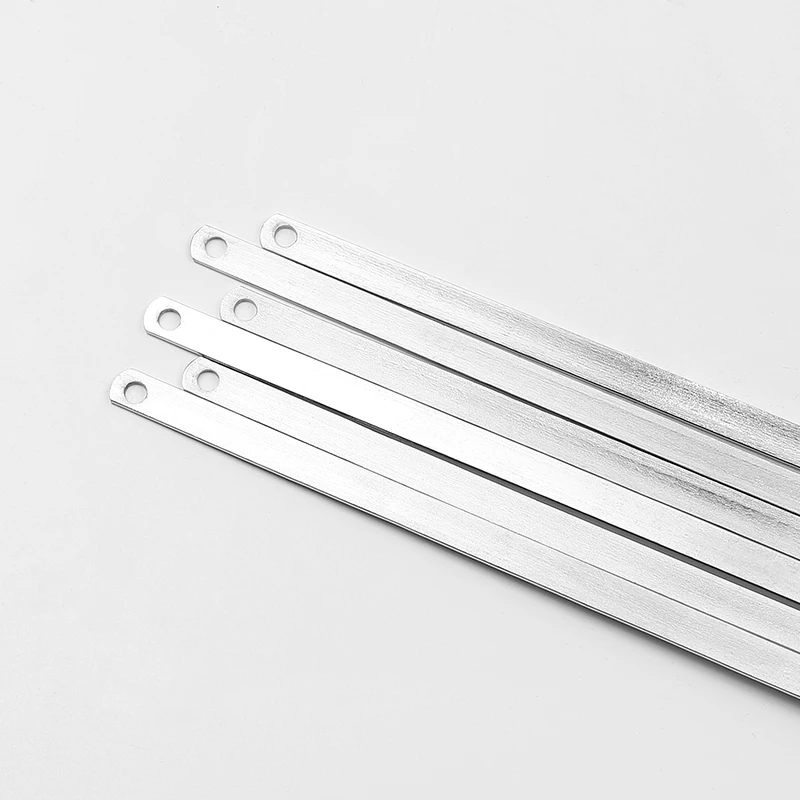 Wholesale Outdoor Camping Picnic Tools Bbq Needle Stick Flat Straight Flat Needle Grilling Skewers Bbq Skewer