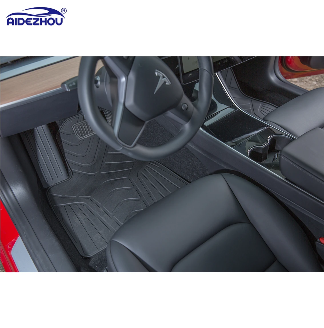 Fit for DONGFENG GLORY 500 Rubber 3 pcs Whole Set car accessories Car Floor Mat (2022 2023 2024)