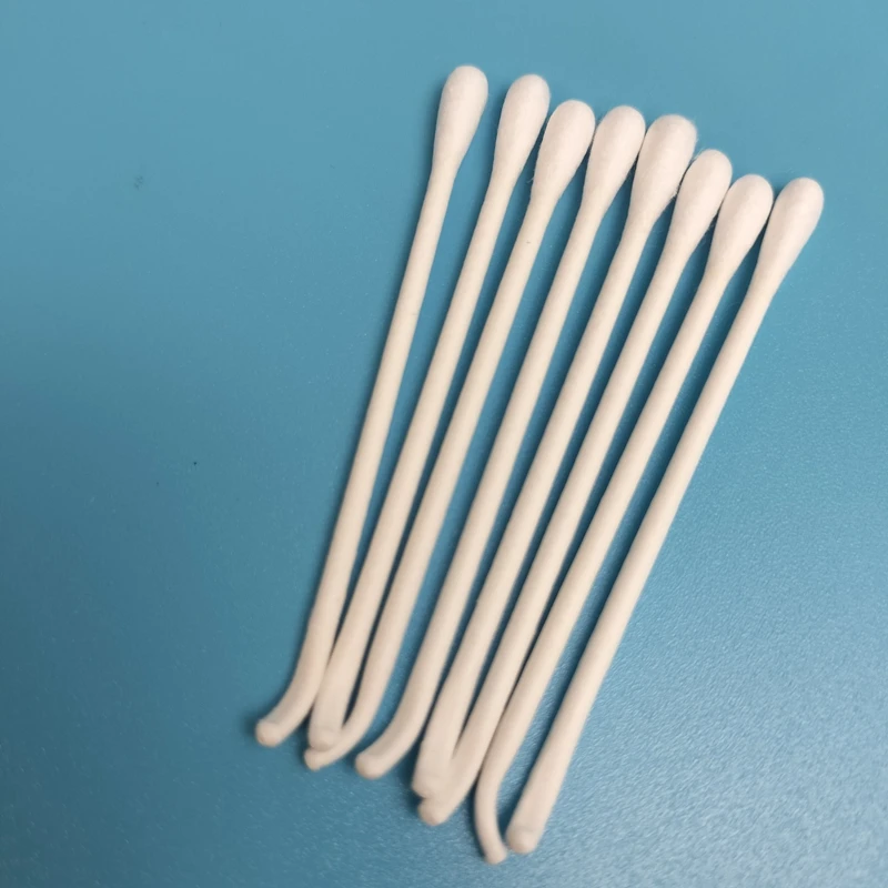 100pcs Disposable Paper Stick Ear Cleaning Cotton Swab Qtips With Hook