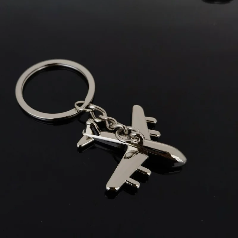 Hot Sale Multi Styles Metal Airliners Fighter Plane Warplane Helicopter Airplane Bomber Aircraft Keychain metal Key Chain