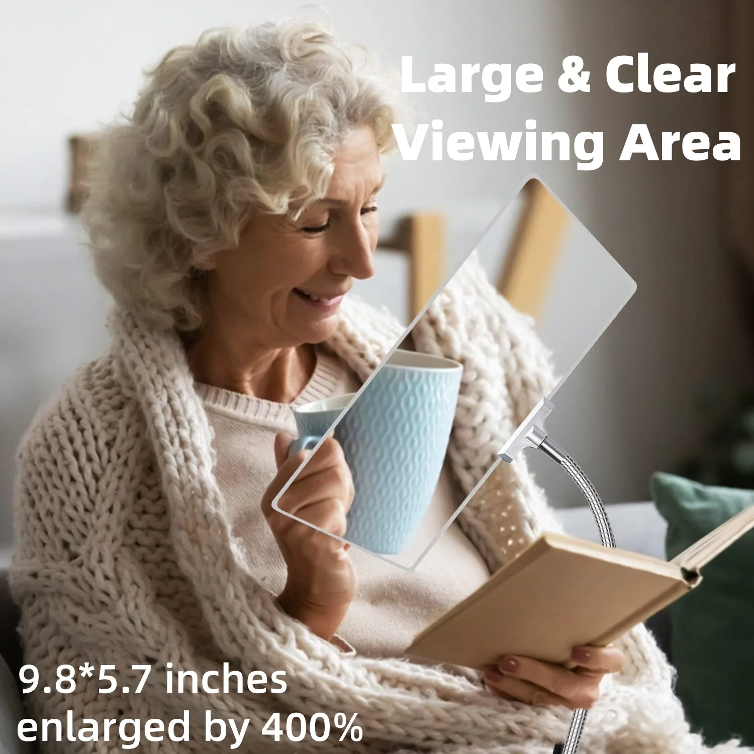 desk magnifier esthetic magnifying accessories glasses useful for readers