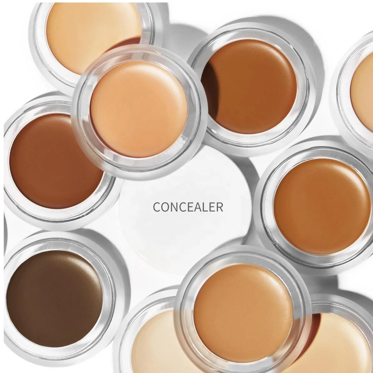 High Quality Cruelty Free Cosmetic Face Concealer Cream Palette Waterproof Long Lasting Private Label Makeup Concealer (new)