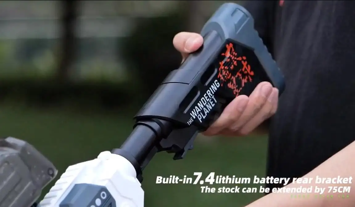 2024 Summer Toy Outdoor Play Beach Automatic Suction Water Gun Electric With 1350ML High Capacity