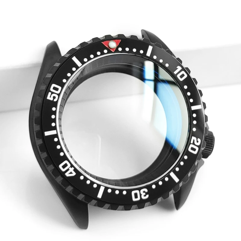 20 ATM Waterproof Brushed 316L Stainless Steel Automatic Diving Sapphire Glass AR Rotating Ceramic Bezel SKX007 Case
