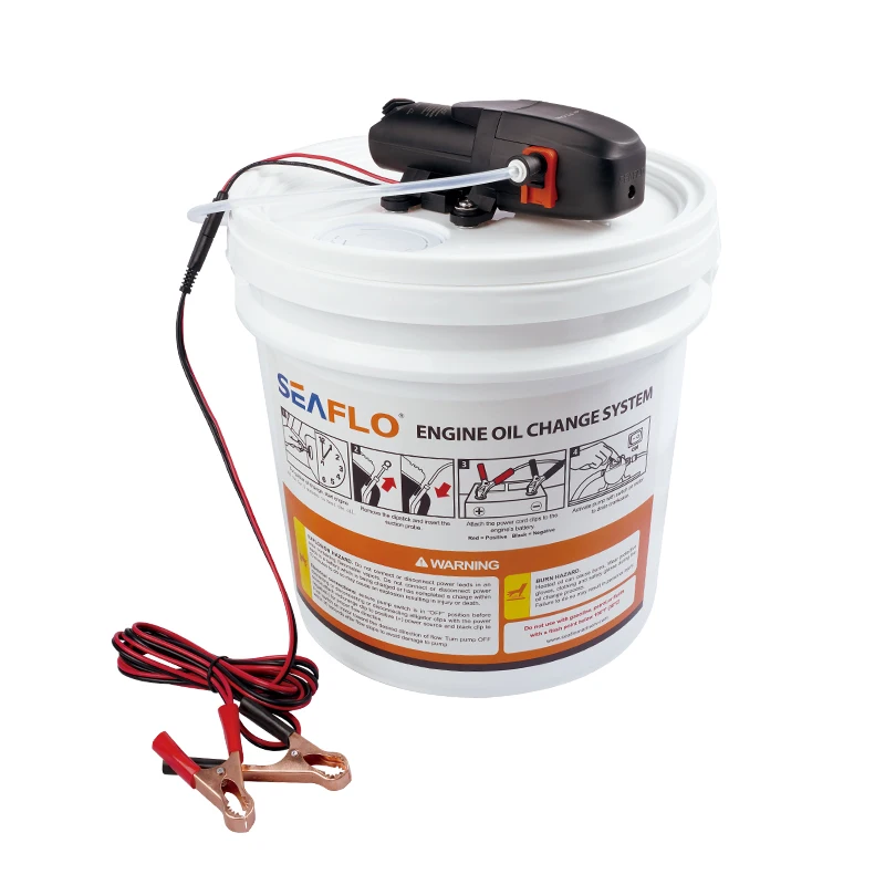 Насос для экстрактора масла SEAFLO 12 В с устойчивым к 4 галлонов масляным барабаном насос замены