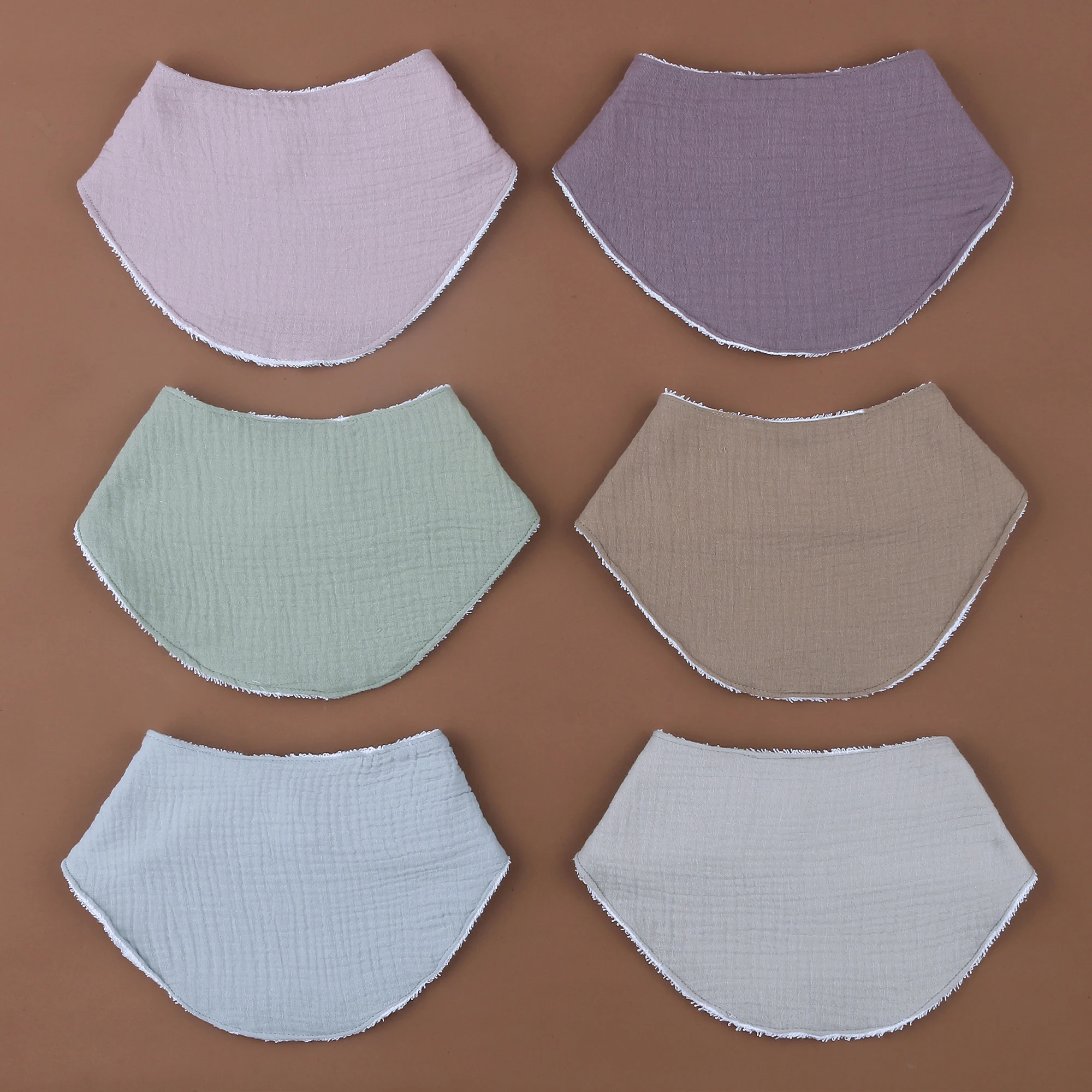 Babi Organic Cotton Muslim 360 Degree Bib Customizable Color Logo