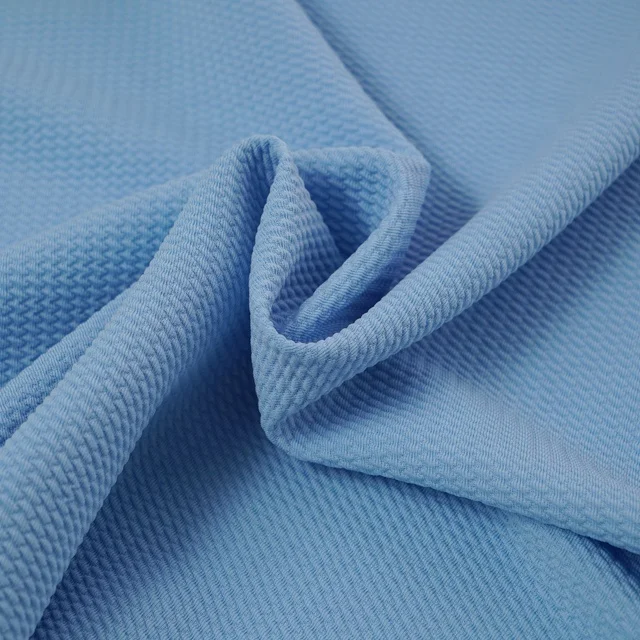 Custom Bullet fabric solid color digital print knit fabric NO MOQ for bow