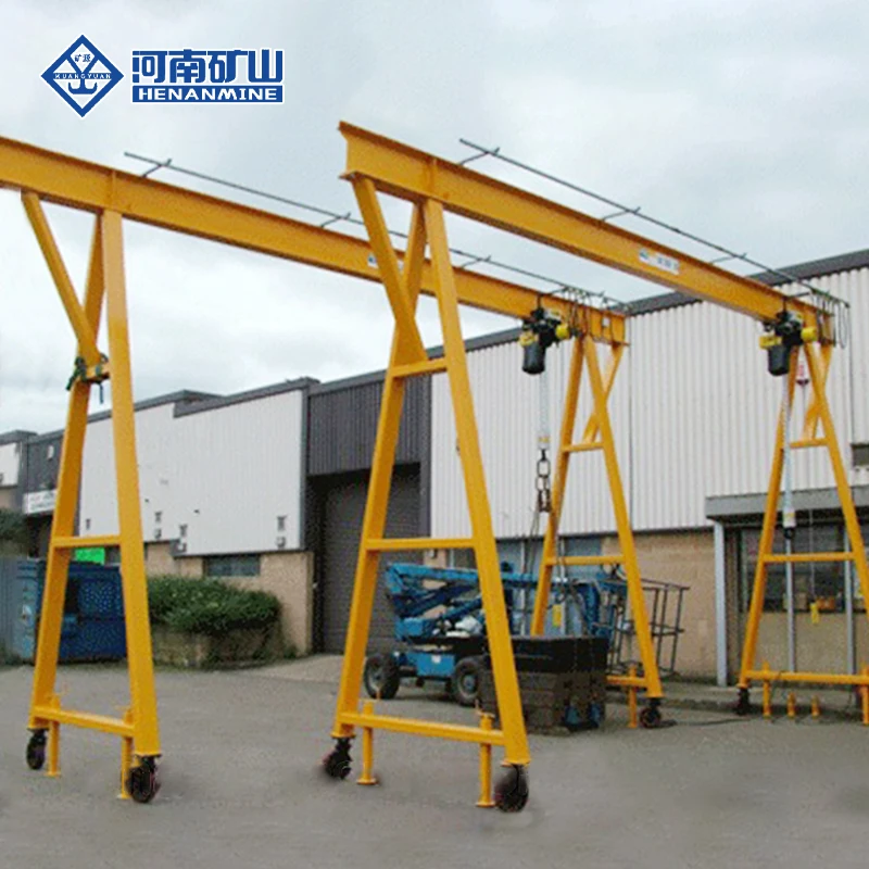 China Supplier Direct portable 10 Ton Gantry Crane with Competitive Price