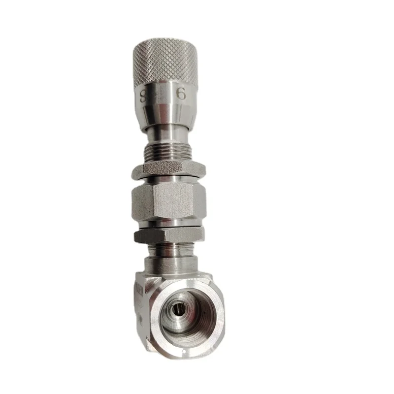 
stainless steel female straight type metering needle valve 