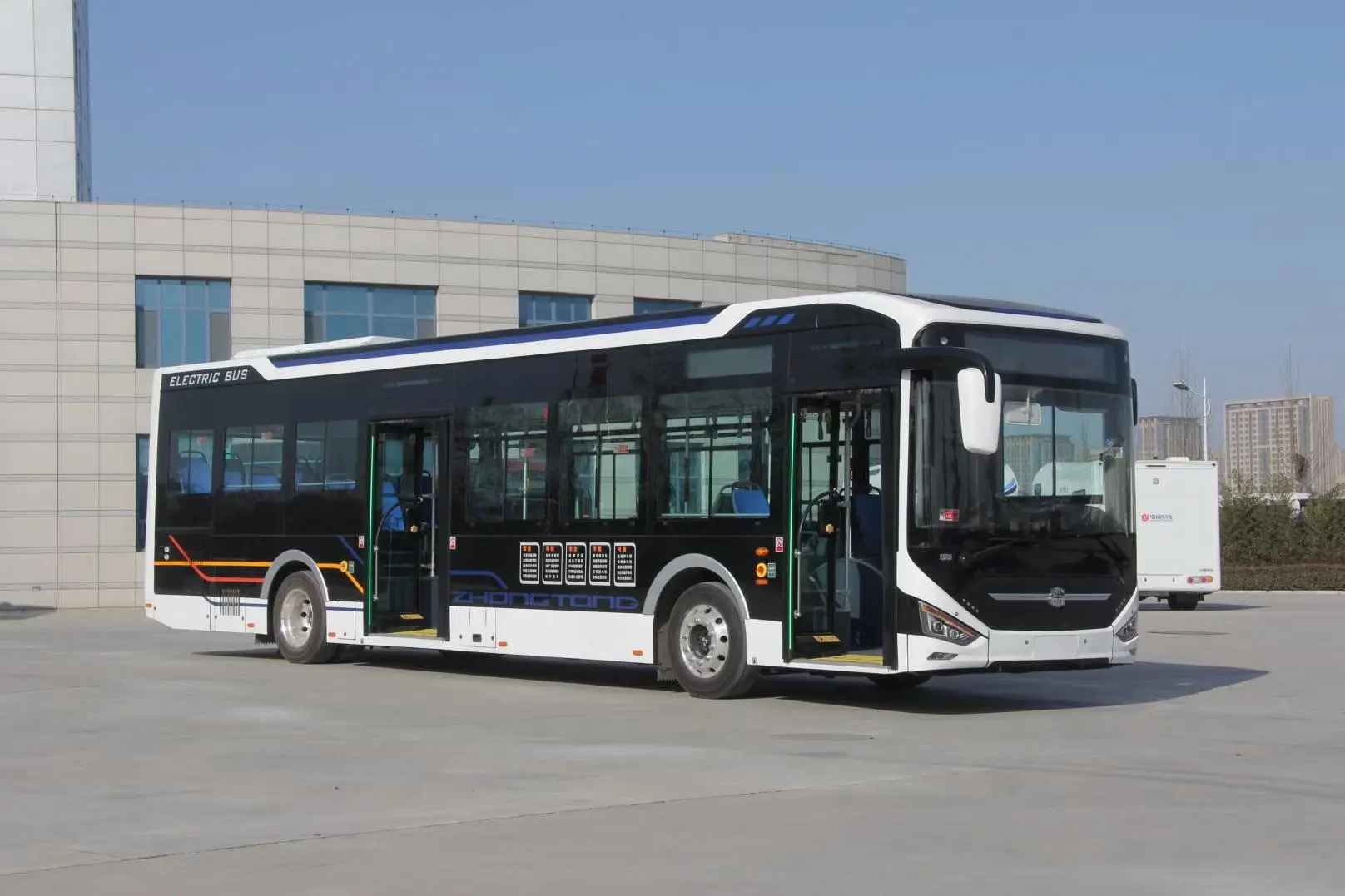 Китайский производитель, 12 м, Новая энергия, мощность аккумулятора 280 кВтч, низконапольный Электрический городской автобус