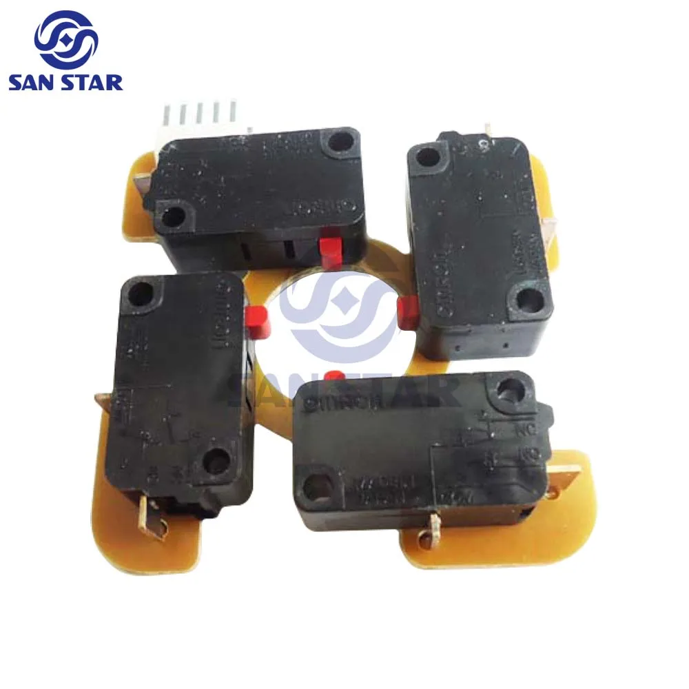 Джойстик Sanwa печатная плата TP-MA тисненая програмная панель с 4 mocroswitches джойстик запчасти печатной платы