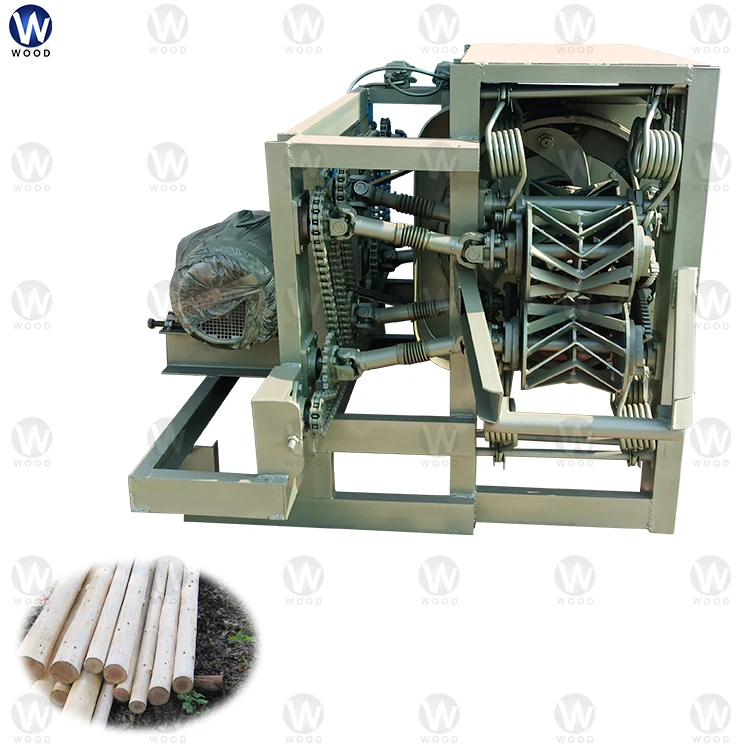 Big capacity Eucalyptus Wood Peeling Machine wood peeler tree debarking machine