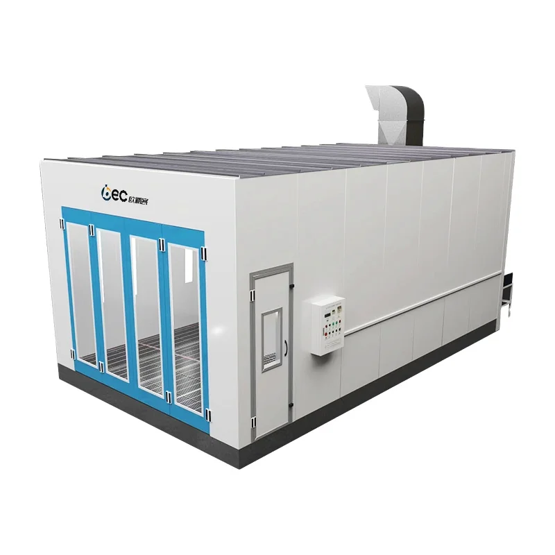Quality spray booths with High efficiency spray paint oven Dust-free environment for paint job oven paint line for garage