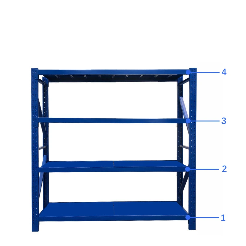 Google Stacking Racks Storage Shelf Tiktok Metal Wholesale Ddp One Piece Customized Light Shelf Warehouse Rack Steel Light Duty
