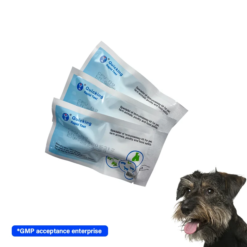 CPV Ag test kit for dog /Canine Parvovirus ag rapid test ki/vet diagnostix test parvo