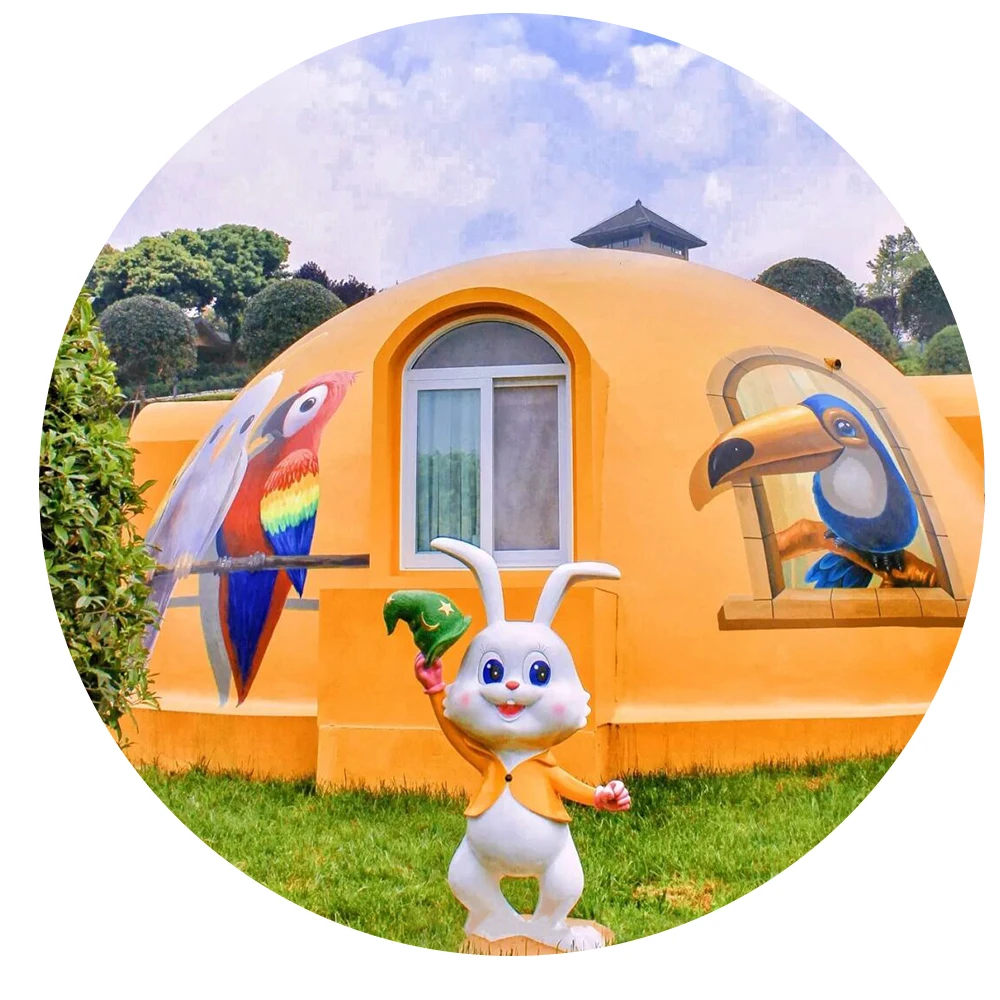 Scenic spot mobile home stay Ticket office small house Residential residence project