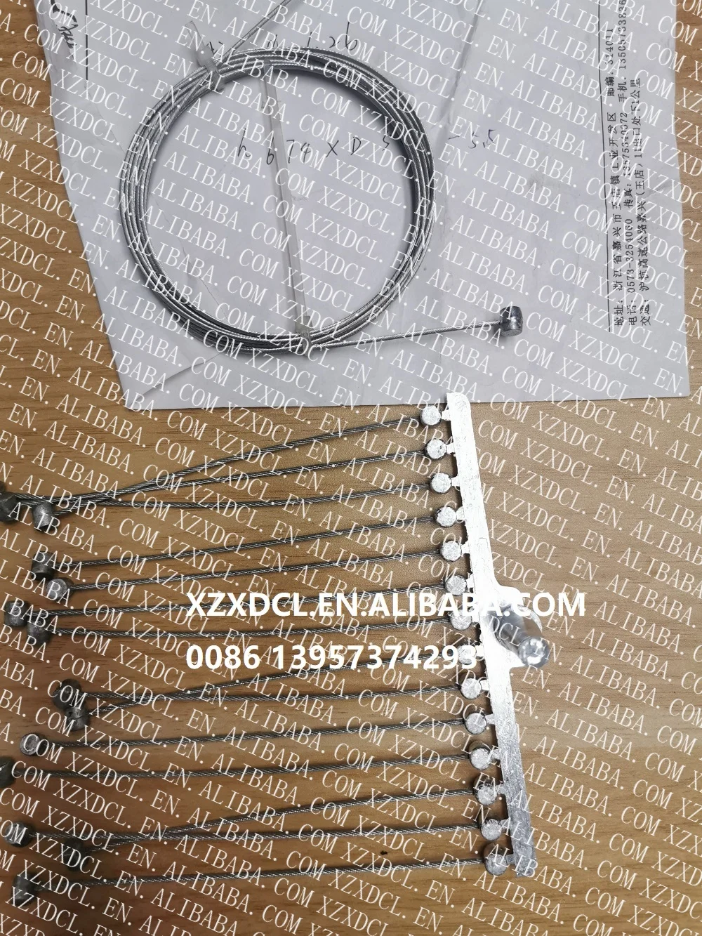 Die casting machine for making control cable throttle cable steel wire ends