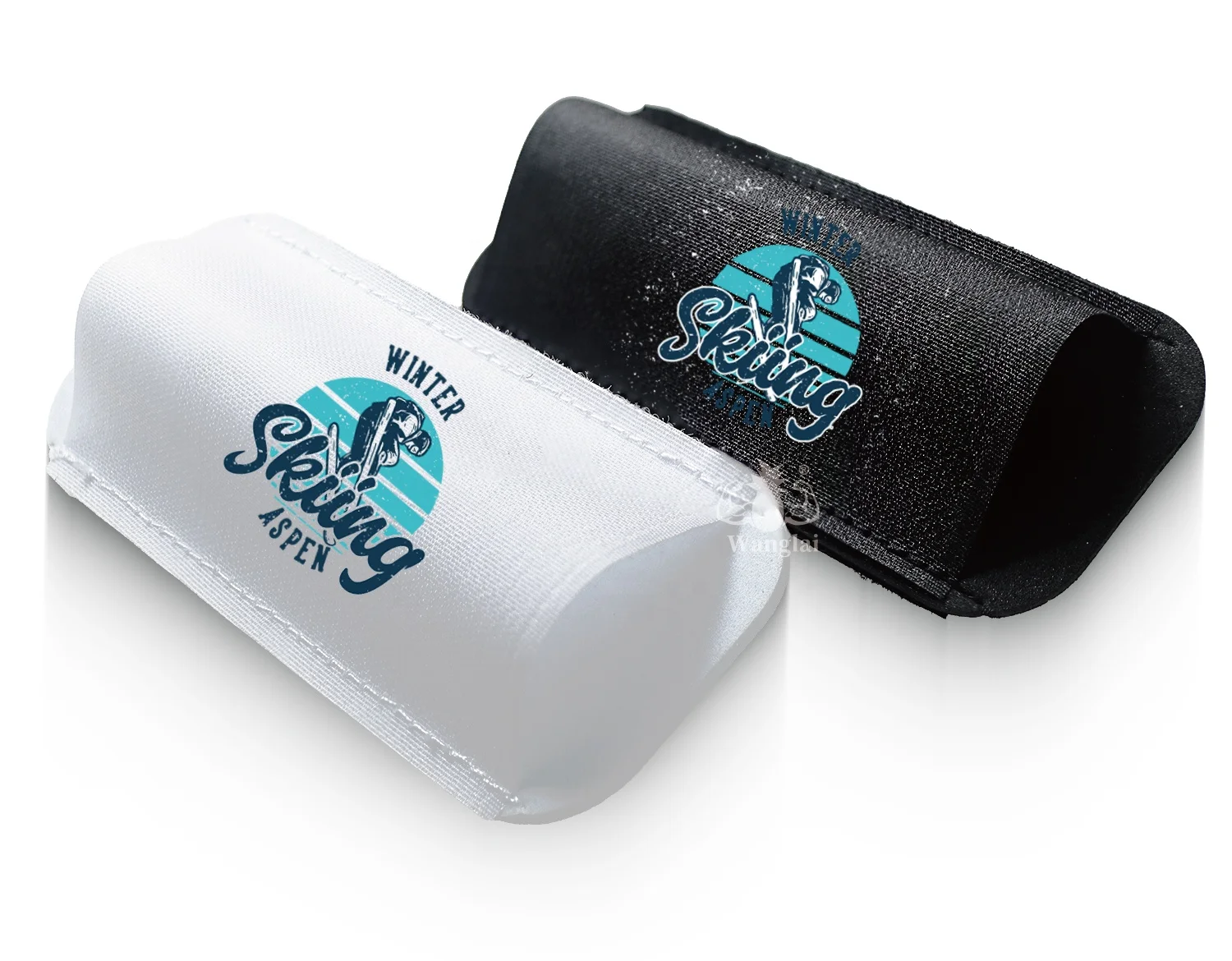 55*135mm Logo Printed Skiing Products Nordic Ski Holder Strap