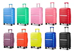 Fashionable Classic High Grade PP 3 Pieces Set 20/24/28 Inch Baggage Wholesale Suitcase Travel Trolley Luggage