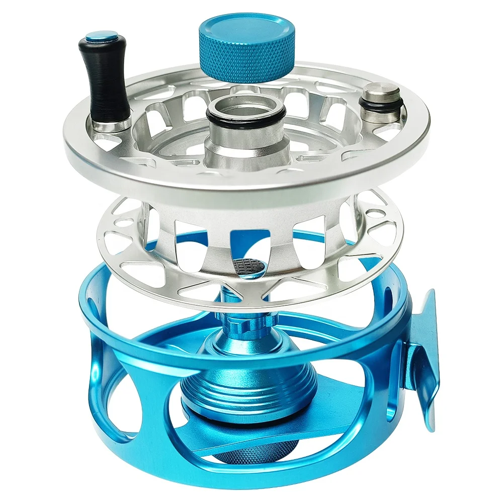 Newbility Wholesale 2+1BB 1:1 Super light 3/4 5/6 Fully Sealed Fly Fishing Reel
