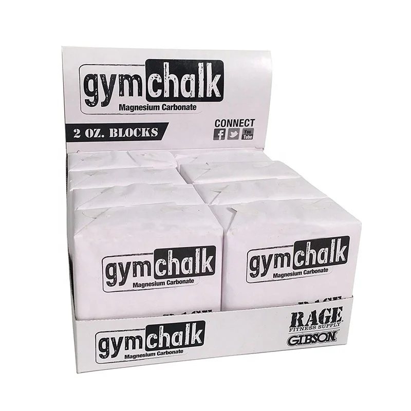 Hot Sale 100% Pure Powder Fitness Sports Gym Magnesium Carbonate Climbing Chalk Block