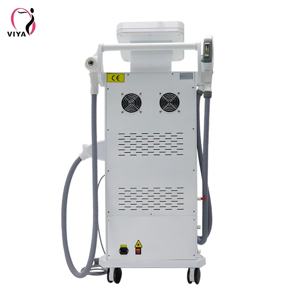 Hair removal  OPT Laser RF ND YAG 4 in 1 Machine Muti-functional Beauty Hair Removal+ Laser Tattoo Removal VY-9001